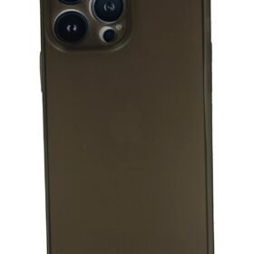 iPhone 13 Pro Kılıf PP Ultra İnce Kapak - Gri-(5796)