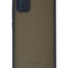 Samsung Galaxy A03S Kılıf Montreal Silikon Kapak - Lacivert-(5796)