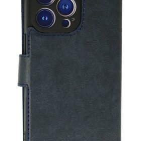 iPhone 13 Pro Max Kılıf Trend S Plus Kapaklı Kılıf - Lacivert-(5796)