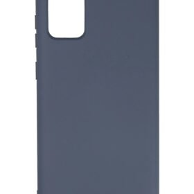Samsung Galaxy S20 Plus Kılıf Nano içi Kadife Silikon - Gri-(5796)