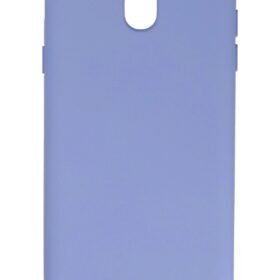 Samsung Galaxy J7 Pro / J730 Kılıf Nano içi Kadife Silikon - Lila-(5796)