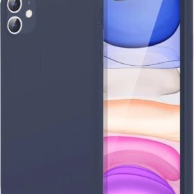 iPhone 11 Kılıf First Silikon - Lacivert-(5796)