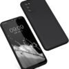 Samsung Galaxy A03S Kılıf First Silikon - Siyah-(5796)