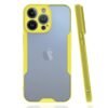 iPhone 13 Pro Kılıf Platin Silikon - Sarı-(5796)