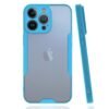 iPhone 13 Pro Kılıf Platin Silikon - Mavi-(5796)