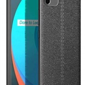 Realme C11 Kılıf Auto Focus Kapak - Siyah-(5796)