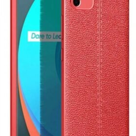 Realme C11 Kılıf Auto Focus Kapak - Kırmızı-(5796)