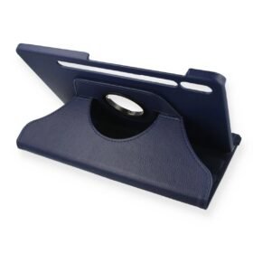 Samsung Galaxy T860 Tab S6 10.5 Kılıf 360 Tablet Deri Kılıf - Lacivert-(5796)