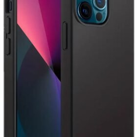 iPhone 12 Pro Kılıf First Silikon - Siyah-(5796)