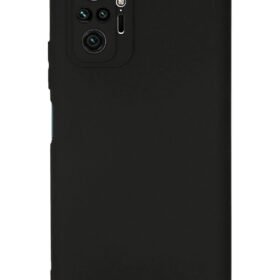 Xiaomi Redmi Note 10 Pro Kılıf First Silikon - Siyah-(5796)