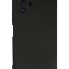 Xiaomi Poco X3 GT Kılıf Nano içi Kadife Silikon - Siyah-(5796)