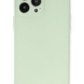 iPhone 13 Pro Kılıf Puma Silikon - Açık Yeşil-(5796)