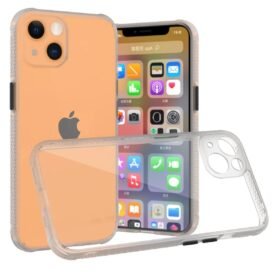 iPhone 13 Mini Kılıf Miami Şeffaf Silikon - Şeffaf-(5796)