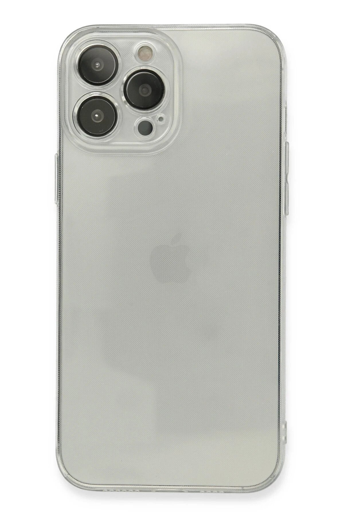 iPhone 13 Pro Kılıf Fly Lens Silikon - Şeffaf-(5796)