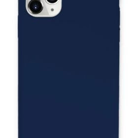 iPhone 11 Pro Kılıf Lansman Legant Silikon - Lacivert-(5796)