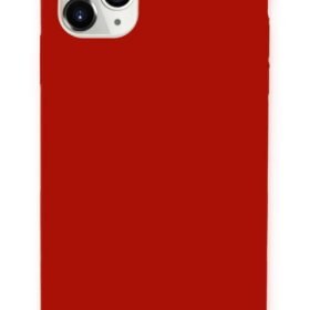 iPhone 11 Pro Kılıf Lansman Legant Silikon - Kırmızı-(5796)