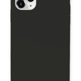 iPhone 11 Pro Kılıf Lansman Legant Silikon - Siyah-(5796)