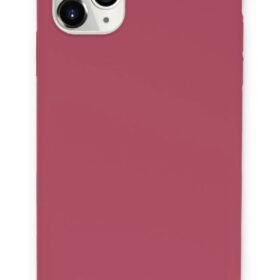 iPhone 11 Pro Kılıf Lansman Legant Silikon - Fuşya-(5796)