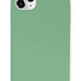 iPhone 11 Pro Max Kılıf Lansman Legant Silikon - Yeşil-(5796)