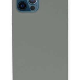 iPhone 12 Pro Max Kılıf Lansman Legant Silikon - Fuşya-(5796)