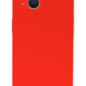iPhone 13 Mini Kılıf Lansman Legant Silikon - Kırmızı-(5796)