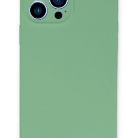 iPhone 13 Pro Kılıf Lansman Legant Silikon - Yeşil-(5796)