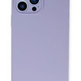 iPhone 13 Pro Max Kılıf Lansman Legant Silikon - Lila-(5796)