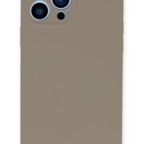 iPhone 13 Pro Max Kılıf Lansman Legant Silikon - Bej-(5796)