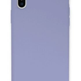 iPhone XS Max Kılıf Lansman Legant Silikon - Lila-(5796)