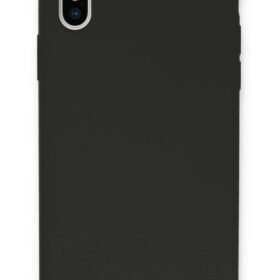 iPhone XS Max Kılıf Lansman Legant Silikon - Siyah-(5796)