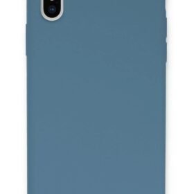 iPhone XS Max Kılıf Lansman Legant Silikon - Açık Mavi-(5796)