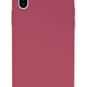 iPhone XS Max Kılıf Lansman Legant Silikon - Fuşya-(5796)