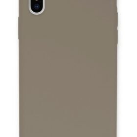iPhone XS Max Kılıf Lansman Legant Silikon - Bej-(5796)
