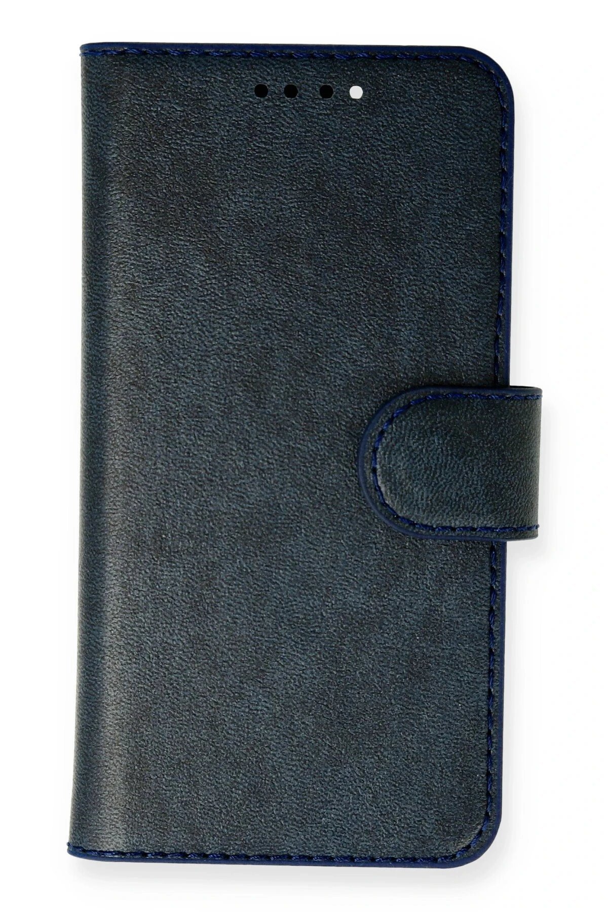 Realme C25 Kılıf Trend S Plus Kapaklı Kılıf - Lacivert-(5796) - Görsel 4