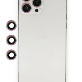 iPhone 12 Pro Max Shine Kamera Lens - Rainbow-(5796)