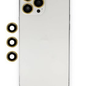 iPhone 13 Pro Max Shine Kamera Lens - Gold-(5796)