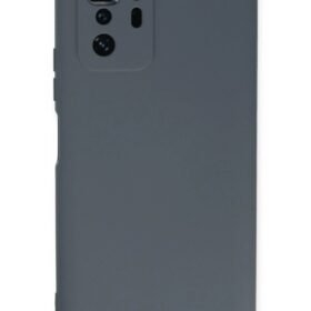 Xiaomi Poco X3 GT Kılıf Nano içi Kadife Silikon - Gri-(5796)