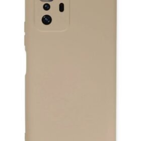 Xiaomi Poco X3 GT Kılıf Nano içi Kadife Silikon - Pudra-(5796)