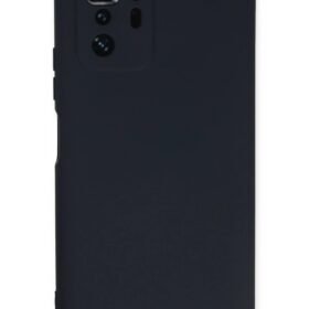 Xiaomi Poco X3 GT Kılıf Nano içi Kadife Silikon - Lacivert-(5796)