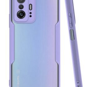 Xiaomi Mi 11T Pro Kılıf Platin Silikon - Lila-(5796)