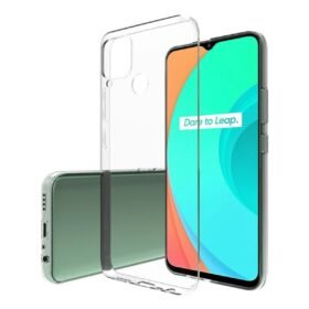 Realme C15 Kılıf Lüx Şeffaf Silikon-(5796)