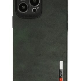 iPhone 13 Pro Kılıf Loop Deri Silikon - Yeşil-(5796)