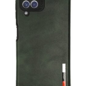 Samsung Galaxy A22 Kılıf Loop Deri Silikon - Yeşil-(5796)