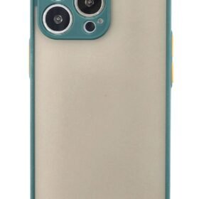 iPhone 13 Pro Max Kılıf Montreal Silikon Kapak - Yeşil-(5796)