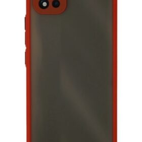 Realme C11 2021 Kılıf Montreal Silikon Kapak - Kırmızı-(5796)