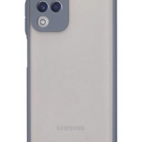 Samsung Galaxy A22 Kılıf Montreal Silikon Kapak - Gri-(5796)