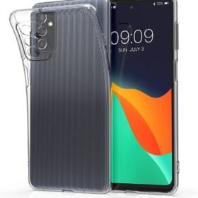 Samsung Galaxy M52 5G Kılıf Lüx Şeffaf Silikon-(5796)