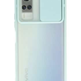 Vivo Y53S Kılıf Palm Buzlu Kamera Sürgülü Silikon uaz-(5796)