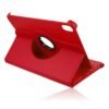 iPad Mini 6 Kılıf 360 Tablet Deri Kılıf - Kırmızı-(5796)