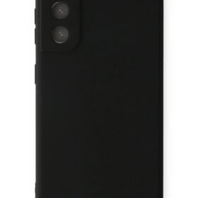 Samsung Galaxy S22 Plus Kılıf First Silikon - Siyah-(5796)
